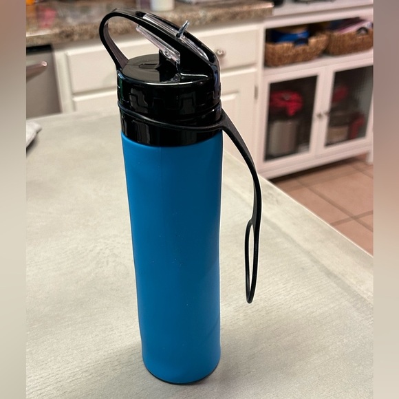 Collapsible‎ Silicone Water Bottle: 500/600ml Foldable - Picture 3 of 8